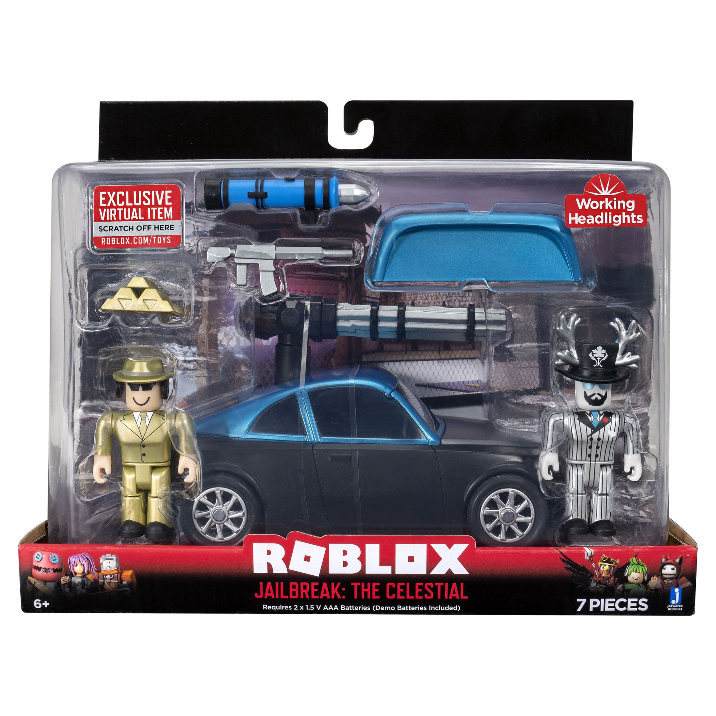 Roblox Action Collection - Jailbreak: The Celestial Deluxe Vehicle  [Includes Exclusive Virtual Item] 